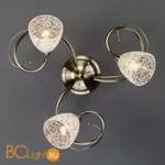 Потолочная люстра Eurosvet Natalie 30130/3 античная бронза - Фото 1