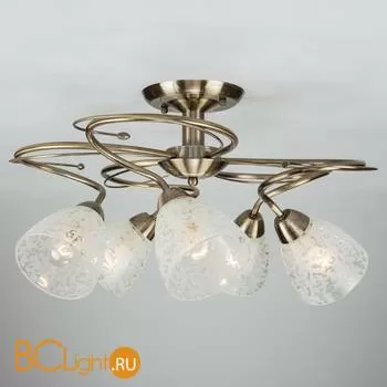 Потолочная люстра Eurosvet Natalie 30130/5 античная бронза - Фото 1