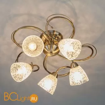 Потолочная люстра Eurosvet Natalie 30130/5 античная бронза - Фото 5