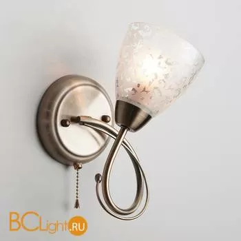 Бра Eurosvet Natalie 30130/1 античная бронза