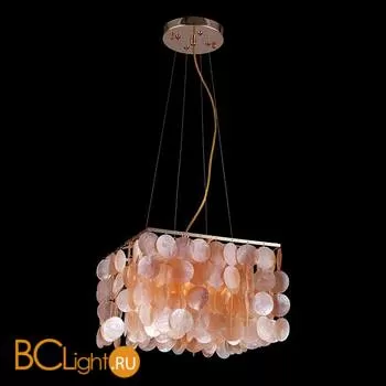 Подвесной светильник Eurosvet Nessa 60022/4 золото/коралловый
