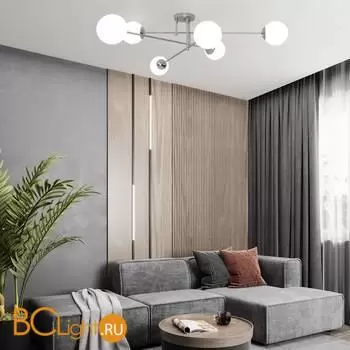 Потолочный светильник Eurosvet Netz new 30181/6 хром a062216 - Фото 1