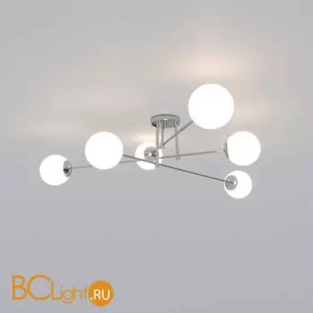 Потолочный светильник Eurosvet Netz new 30181/6 хром a062216 - Фото 2