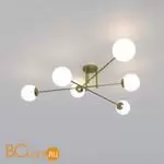 Потолочный светильник Eurosvet Netz new 30181/6 латунь a062217 - Фото 0