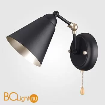 Бра Eurosvet Nigella 70052/1 черный/золото
