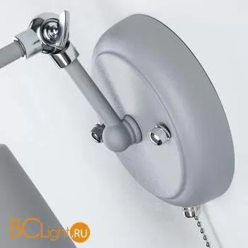 Бра Eurosvet Nigella 70052/1 серый/серебро - Фото 3