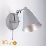 Бра Eurosvet Nigella 70052/1 серый/серебро