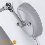 Бра Eurosvet Nigella 70052/1 серый/серебро - Фото 3