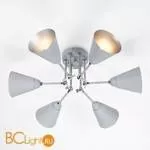 Потолочная люстра Eurosvet Nigella 70052/6 серый/серебро