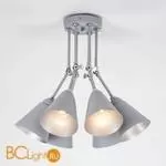 Потолочная люстра Eurosvet Nigella 70052/6 серый/серебро - Фото 0