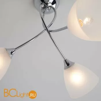 Потолочная люстра Eurosvet Nika 30117/3 хром - Фото 1