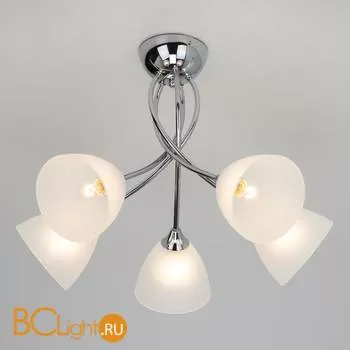 Потолочная люстра Eurosvet Nika 30117/5 хром