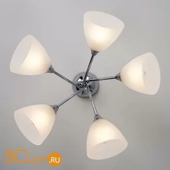 Потолочная люстра Eurosvet Nika 30117/5 хром - Фото 2