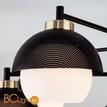 Потолочная люстра Eurosvet Nocciola 70106/6 черный a044934 - Фото 2