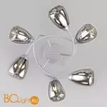 Люстра Eurosvet Noemi 30168/6 матовое серебро - Фото 2