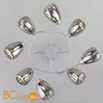 Люстра Eurosvet Noemi 30168/8 матовое серебро a047261 - Фото 2