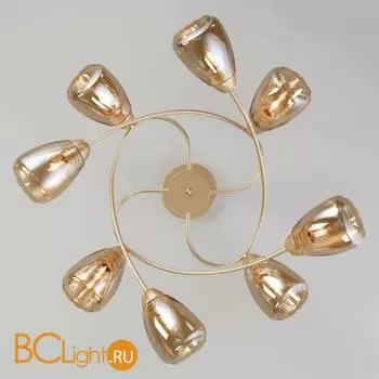 Люстра Eurosvet Noemi 30168/8 матовое золото - Фото 2