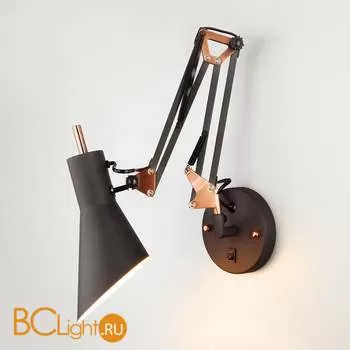 Бра Eurosvet Norden 70086/1 черный - Фото 1