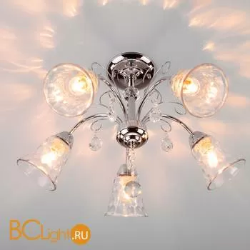 Потолочная люстра Eurosvet Norene 30157/5 хром - Фото 2