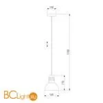 Подвесной светильник Eurosvet Norman 50174/1 - Фото 4