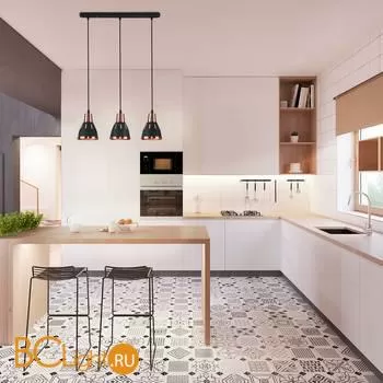 Подвесной светильник Eurosvet Nort 50173/3 черный - Фото 0