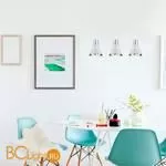 Подвесной светильник Eurosvet Nort 50173/3 белый - Фото 0