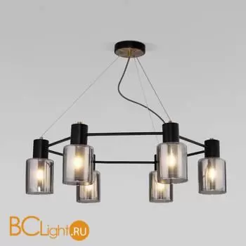 Люстра Eurosvet Notion new 70219/6 черный/античная бронза a065299