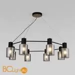 Люстра Eurosvet Notion new 70219/8 черный/античная бронза a065300