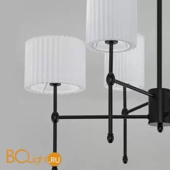 Люстра Eurosvet Notturno new 60162/6 черный a065662 - Фото 0
