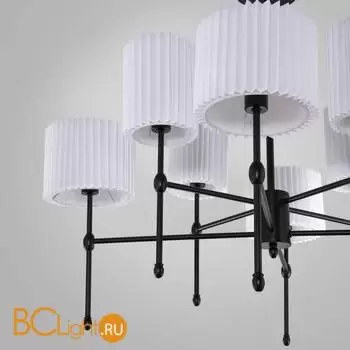 Люстра Eurosvet Notturno new 60162/8 черный a065663 - Фото 0