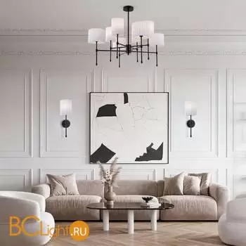 Люстра Eurosvet Notturno new 60162/8 черный a065663 - Фото 2