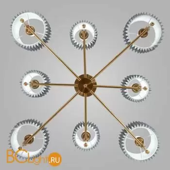 Люстра Eurosvet Notturno new 60162/8 латунь a065666 - Фото 1