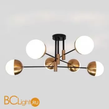 Люстра Eurosvet Nuvola 70129/6 латунь a057072 - Фото 1