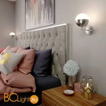 Бра Eurosvet Nuvola 70129/1 хром a060831 - Фото 0