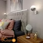 Бра Eurosvet Nuvola 70129/1 хром a060831 - Фото 0