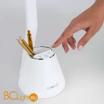 Настольная лампа Eurosvet Office 80421/1 белый - Фото 0