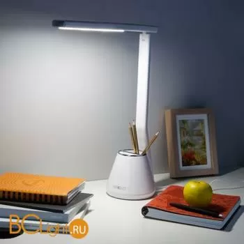 Настольная лампа Eurosvet Office 80421/1 белый - Фото 1
