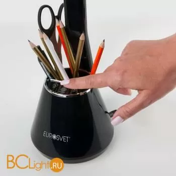 Настольная лампа Eurosvet Office 80421/1 черный - Фото 1