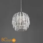 Подвесной светильник Eurosvet Oliver 10091/1 хром/прозрачный хрусталь Strotskis