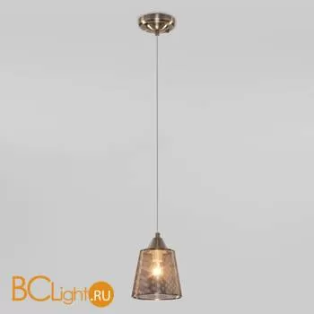 Подвесной светильник Eurosvet Ollie 50016/1 античная бронза - Фото 1