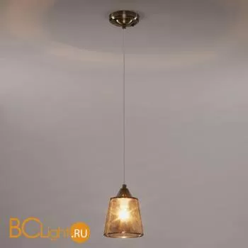 Подвесной светильник Eurosvet Ollie 50016/1 античная бронза - Фото 0