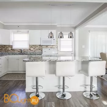 Подвесной светильник Eurosvet Ollie 50016/3 хром - Фото 2