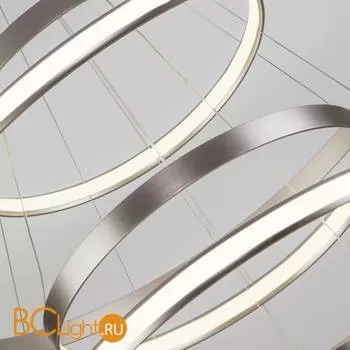 Подвесной светильник Eurosvet Olympia 90179/5 сатин-никель 145W - Фото 2