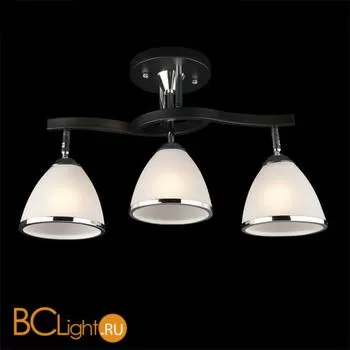 Потолочная люстра Eurosvet Ontario 9612/3 хром/венге