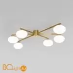 Потолочный светильник Eurosvet Opaline new 70220/6 латунь a065766
