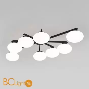 Потолочный светильник Eurosvet Opaline new 70220/8 черный a065767
