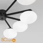 Потолочный светильник Eurosvet Opaline new 70220/8 черный a065767 - Фото 0