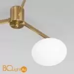 Потолочный светильник Eurosvet Opaline new 70220/3 латунь a065763 - Фото 0