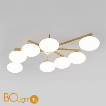 Потолочный светильник Eurosvet Opaline new 70220/8 латунь a065768