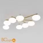 Потолочный светильник Eurosvet Opaline new 70220/8 латунь a065768